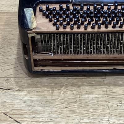 Acmette Accordion Vintage 1960s Black Acmette Accordion 41 keys 1960 - BLACK - #19619 image 18