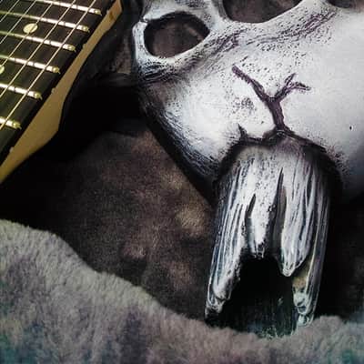 Hand carved Hembry Skull and Bones guitar for George Lynch mom, ESP, J Frog fans image 10