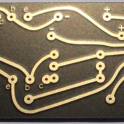 Arbiter Fuzz Face Iss.1. Replica PCB (Gold Plated) image 2
