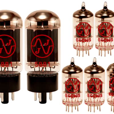 Gibson GA-40RVT & GA-42RVT ECC803S V1 Option JJ Retube(TM) Kit with 5881's image 1