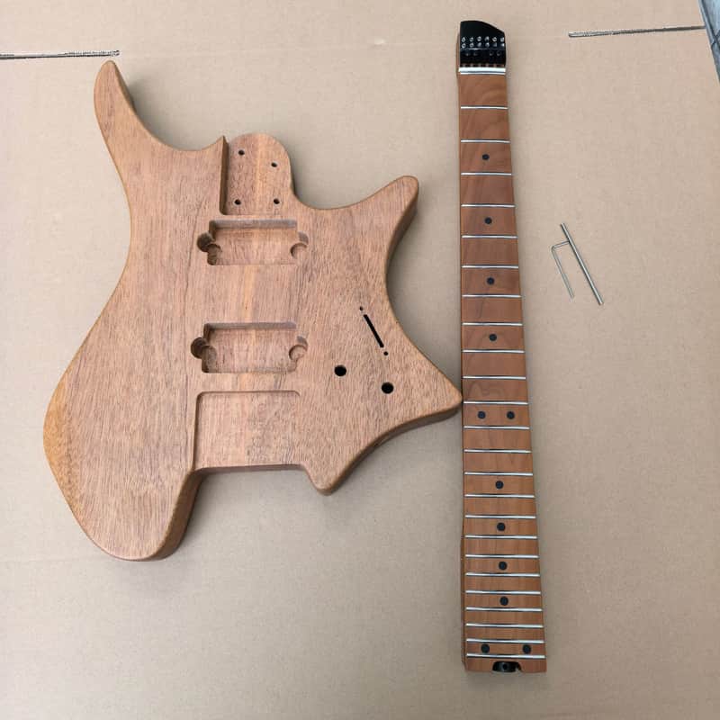 24-Fret Headless Guitar Neck & Body Kit image 1