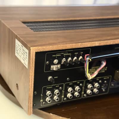🎶✨ Pioneer SX-737 / SX737 Vintage Stereo Receiver w/ Original Wood Cabinet — Serviced, Cleaned, Tested image 14