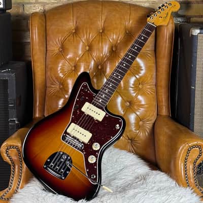 2021 Fender American Professional II Jazzmaster 3 Color Sunburst Offset Made In USA Electric Guitar W/ Original Hardshell Case & Paperwork! image 1