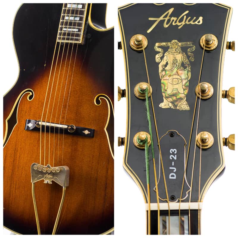 Argus DJ-23 Solid Carve L5 Jazz Archtop Hidesato Shiino ( Vestax Angelico ) 1980 3,0kg image 1