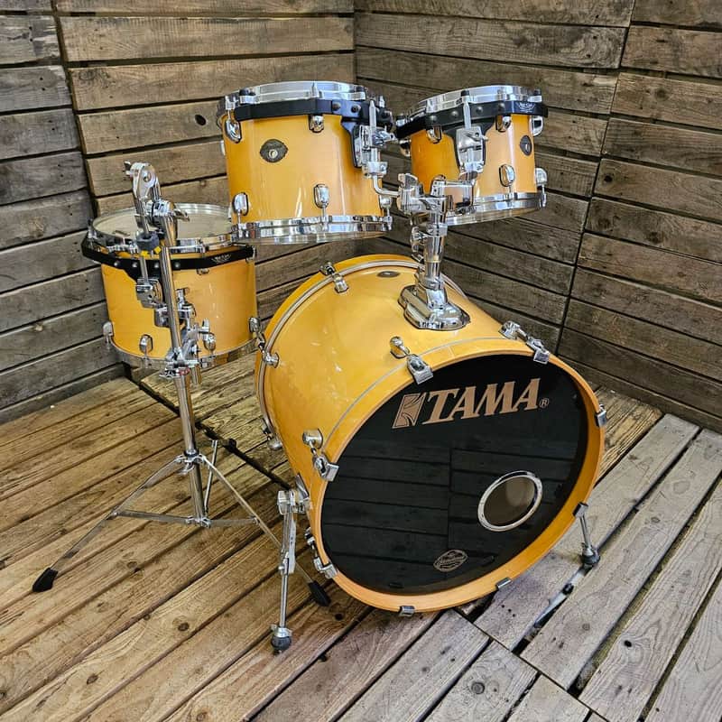 Tama Starclassic Performer Drum Kit, Made In Japan, Natural USED! RKMIJ120526 image 1