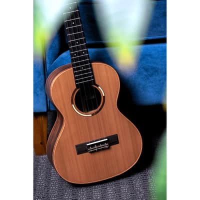 Kala KA-ASCP-T Solid Cedar Top Pau Ferro Tenor Ukulele – Satin Finish image 9