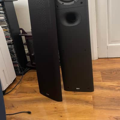 Bowers & Wilkins / Denon 602.5 S3 Floor Standing / DRA455 2020 - Black image 2