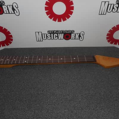 Fender Strat Neck, Maple, Rosewood Fingerboard, Nitro Finish - #SRNF-C image 1