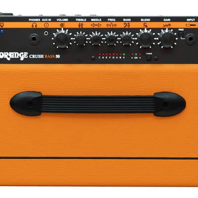 Orange Crush 50 50W Bass Combo, Orange image 5