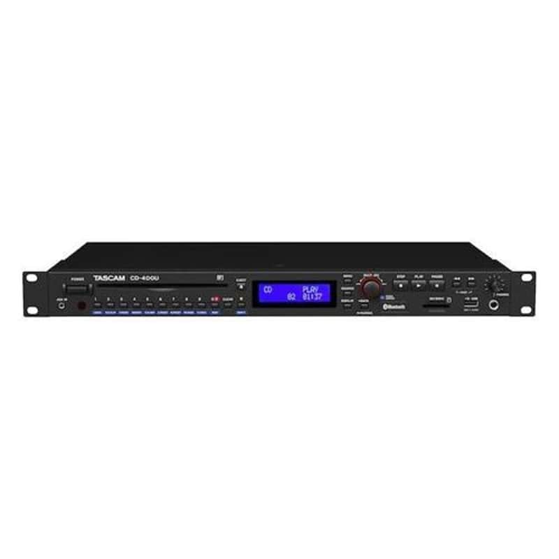 Tascam CD-400U CD/SD/USB Player with Bluetooth and AM/FM Tuner image 1