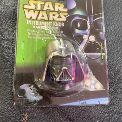 Rare Fernandes Star Wars  Darth Vader Volume knob 2002 - Brushed Metal image 1