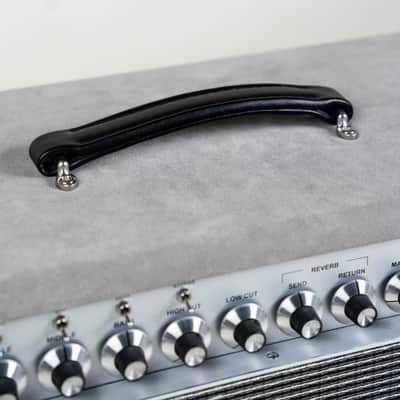 Two-Rock Silver Sterling Signature 150W Head, 230V - Grey Suede image 8