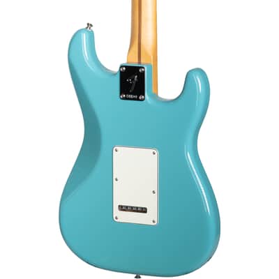 Fender Player II Left Handed Stratocaster w/ Babicz Bridge - Aquatone Blue image 6