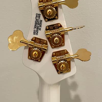 Music Man Stingray Classic Limited  Edition Gilded White  2012 - Gilded White image 8