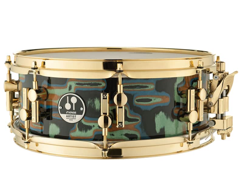 Sonor 13X5 Artist Series Earth Finish Snare Drum image 1