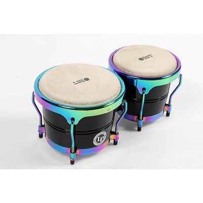 LP Performer Series Bongos - Regular Piano Black image 2