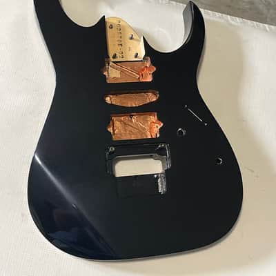 2007 Japan Ibanez RG2570e Prestige Refinished Midnight Blue Guitar Body Edge Pro Tremolo Ready image 2