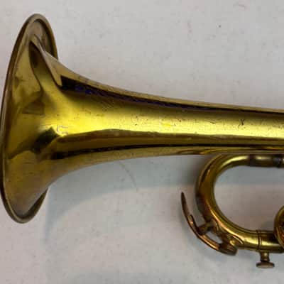 Vintage “Americana” Bb Trumpet — 30s/40s Era (est.) — Fair — SN 3782 — Soft Case image 5