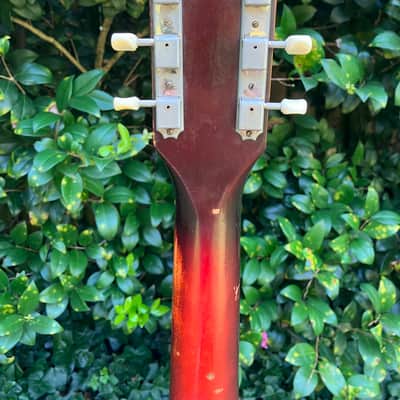1963 Harmony Rocket H53 - Red Burst image 6