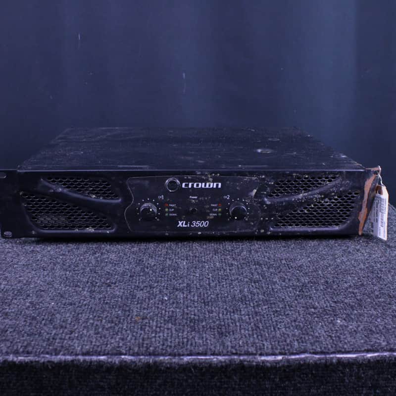 Crown XLI 3500 2-Channel 1350-Watt Power Amp 2010s - Black image 1