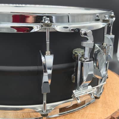 Canopus Aluminum Alloy Snare Drum 14x6 Jet Black image 8