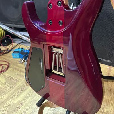 Caparison Dellinger Prominence MF 2019 - Present - Transparent Spectrum Red image 9