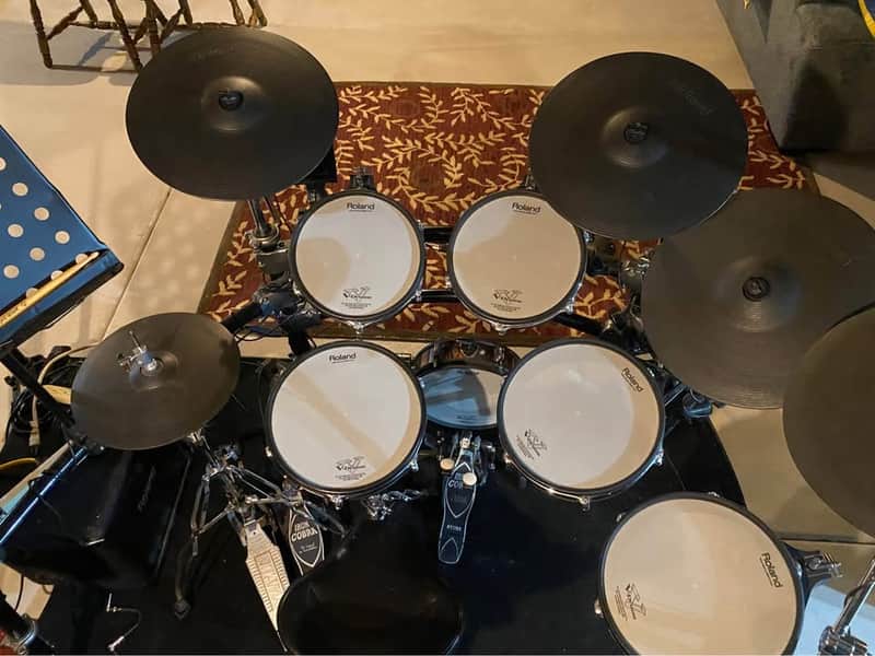 Roland V Drums Electronic Drum Set TD-20 TDW-20 Expanded Complete V-Drums Kit image 1