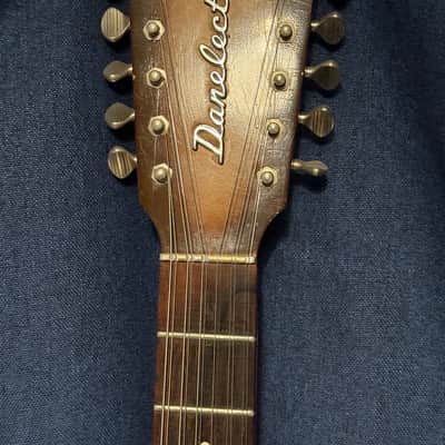 Danelectro Bellzouki 7010 Single Pickup 12-String 1961 - 1969 - Brown Burst image 4