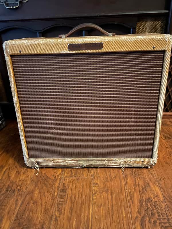 Steely Dan (Becker) owned Fender Tremolux 5E9-A Narrow Panel 15-Watt 1x12" Guitar Combo 1955 - 1958 - Tweed image 1