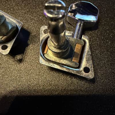 Vintage 1970s Fender F Logo 12 string Schaller Made in Germany Tuners tuning machines for Stratocaster Xii or Coronado image 3