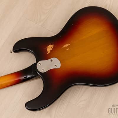 1978 Mosrite Ventures Model Vintage Guitar Sunburst w/ Moseley, Case image 14