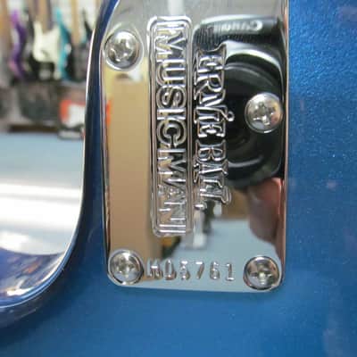 Ernie Ball Music Man Luke 4 Electric Guitar Diesel Blue w/ Case *** BRAND NEW - FULL WARRANTY *** image 8