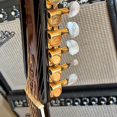 1981 Ovation 1658 Custom Legend 12-String  - Sunburst image 14