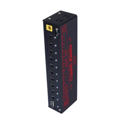 VSN PW-01 Guitar Pedal Power Supply 10 Isolated DC Output for 9V/12V/18V Short Circuit/Overcurrent image 8