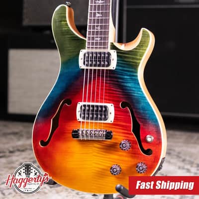 PRS SE Ed Sheeran Hollowbody I Baritone Piezo Electric Guitar - Prism with Gig Bag image 1