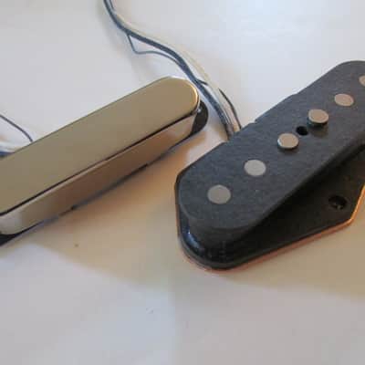 DiMarzio Muscle T Neck DP436CU & Bridge DP437BKU Pickup Set For Tele Open Box Mint! image 2
