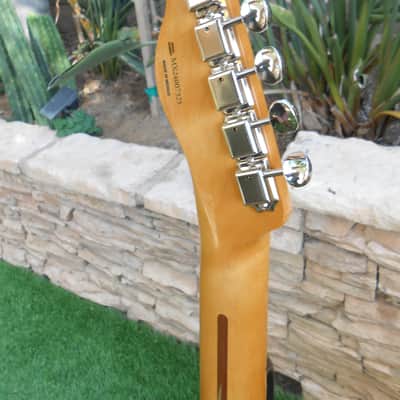 Fender Vintera Nocaster Telecaster 50's Butterscotch with upgrades and G&G tweed case image 23