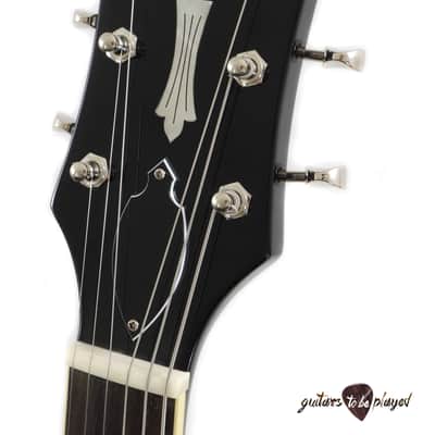 Guild Starfire IV ST LH Semi-Hollow Left-Handed Electric Guitar w/ Case - Black image 9