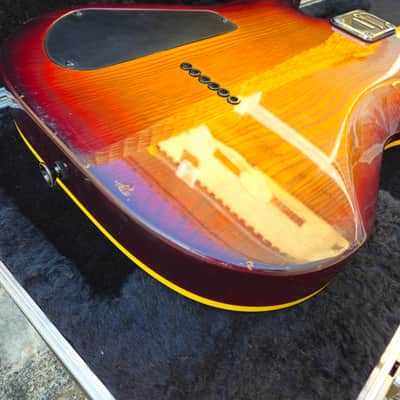 Charvel The Legend / Model 7 SS with Maple Fretboard 1986 - 1989 - Sunburst image 25