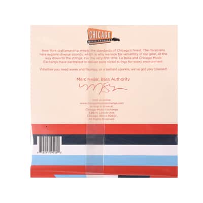 La Bella "Chicago Style" Pure Nickel Bass Strings Bass VI 26-95 (CME Exclusive) image 2