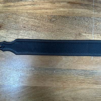 Franklin 2.5” Reversible Glove Leather Guitar Strap 2020’s - Black / Brown image 6