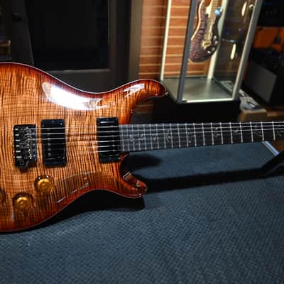 PRS Wood Library DGT 10-Top Ebony - Copperhead Cherry Burst #2554 image 2