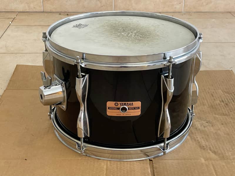 Yamaha 9000 Recording Custom 12x8 tom piano black image 1