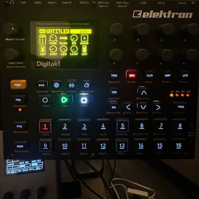 Elektron Digitakt 2017 - 2024 - Black image 1