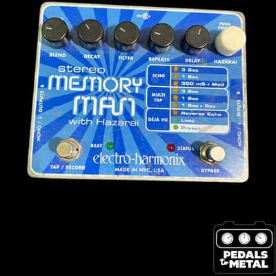 Electro-Harmonix Memory Man Stereo with Hazarai | Reverb