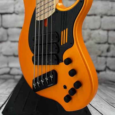 Dingwall NG3 Adam "Nolly" Getgood Signature 5-String - Lamborghini Orange image 4