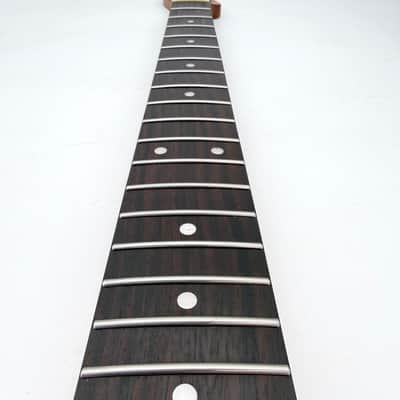HooDoo Telecaster Neck Roasted Maple/Rosewood Lefty Nitro New htn6405 image 5