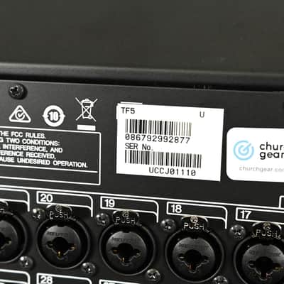 Yamaha TF5 32-Input Digital Mixing Console with Road Case CG01PSH *ASK FOR SHIPPING* image 13