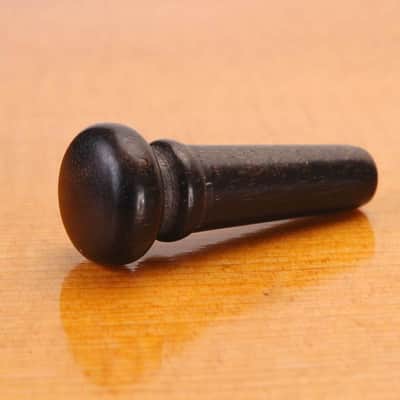 Waverly Anniversary Collection Tuners Complete Set in Ebony, Gold, Includes, Bridge Pins, Endpin, and Strap Button image 4