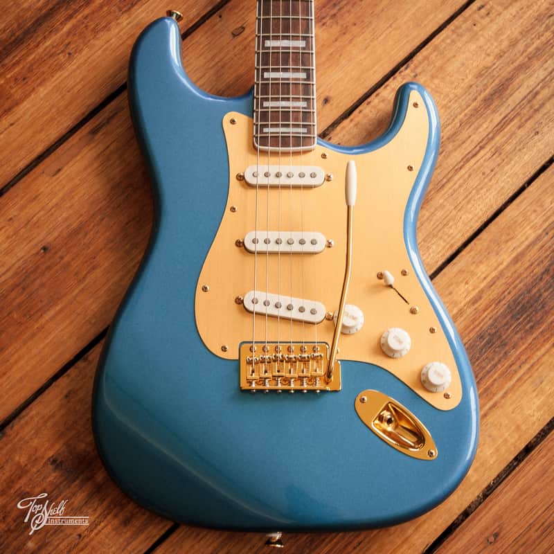 Fender Squier 40th Anniversary Stratocaster Lake Placid Blue 2021 image 1